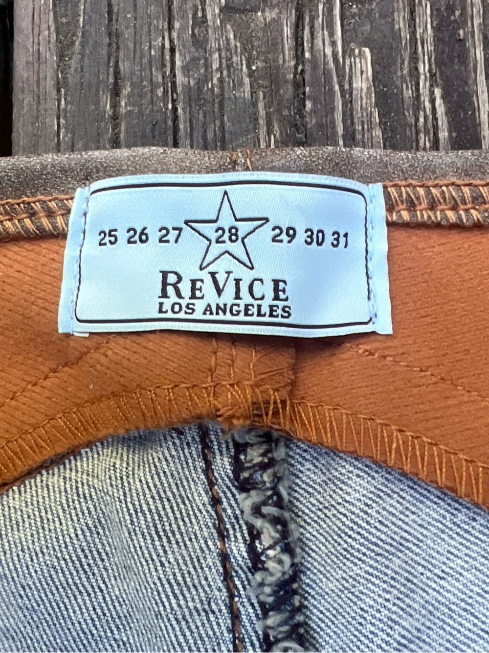 Revice Women’s Headliner Jolene Low-rise Lace-Up Front Jeans, Sexy Western|Sz:28 - Picture 13 of 16